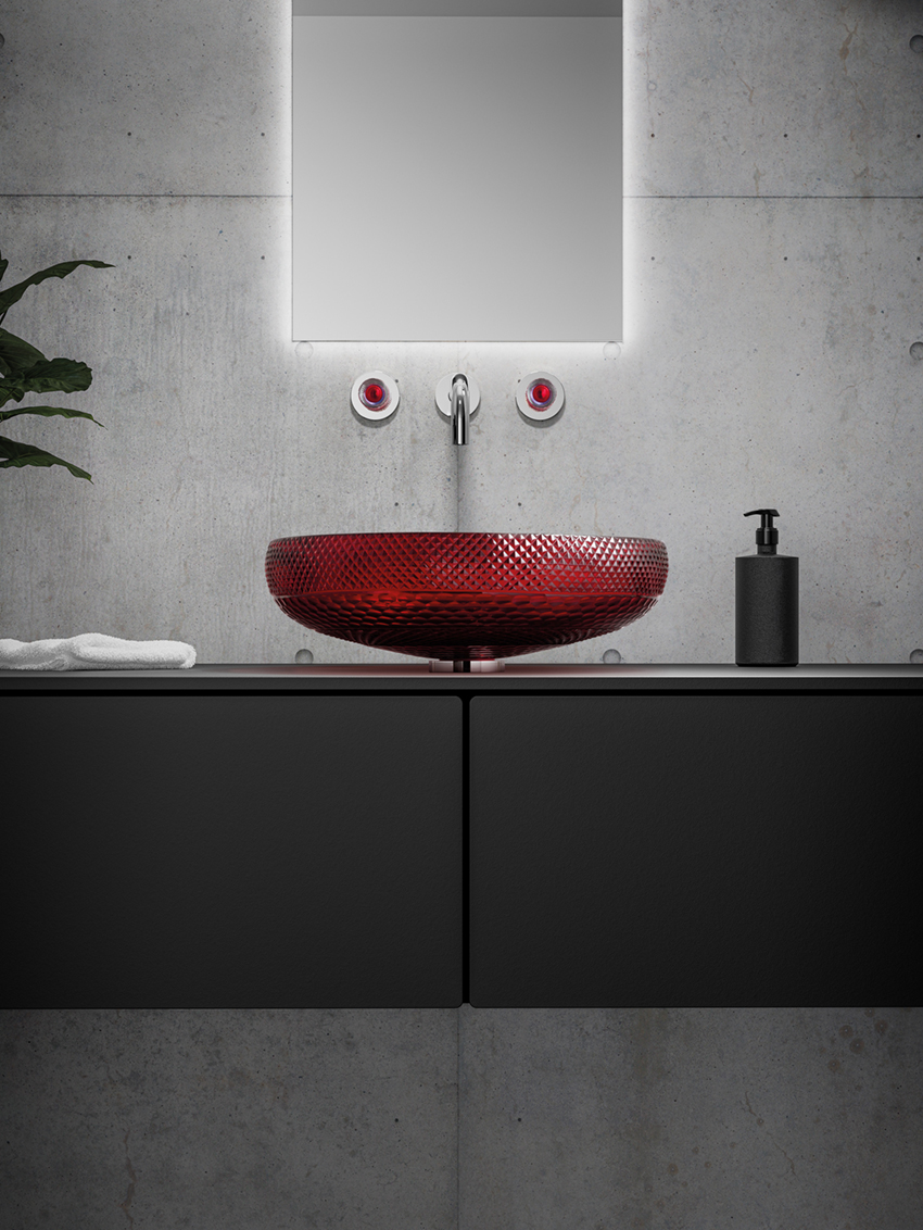 Aufgesetztes_Waschbecken_Rot3
