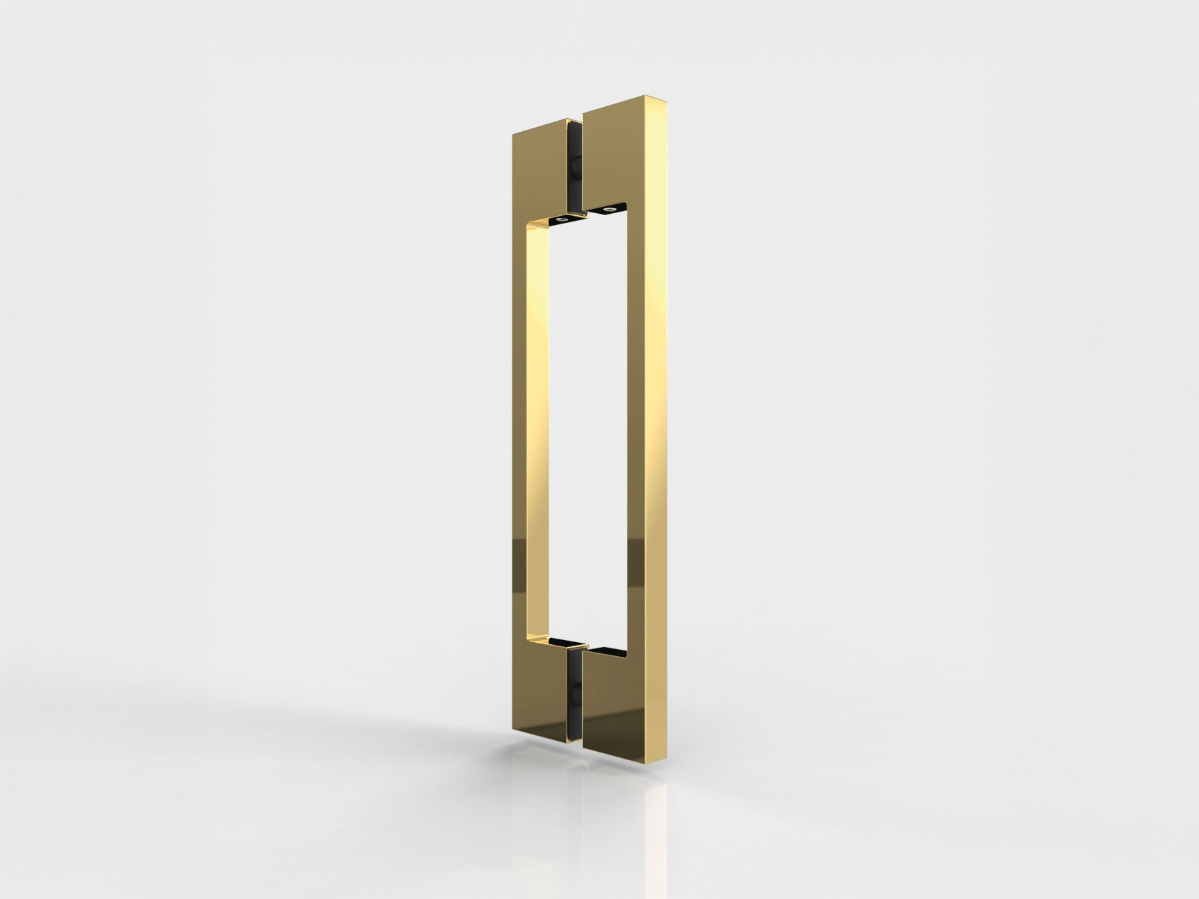 Stangengriff beidseitig Gold